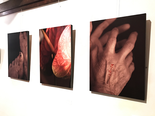 清澄白河「art lab Melt Meri」でのの「新春オンナ初め 2023」展示の様子